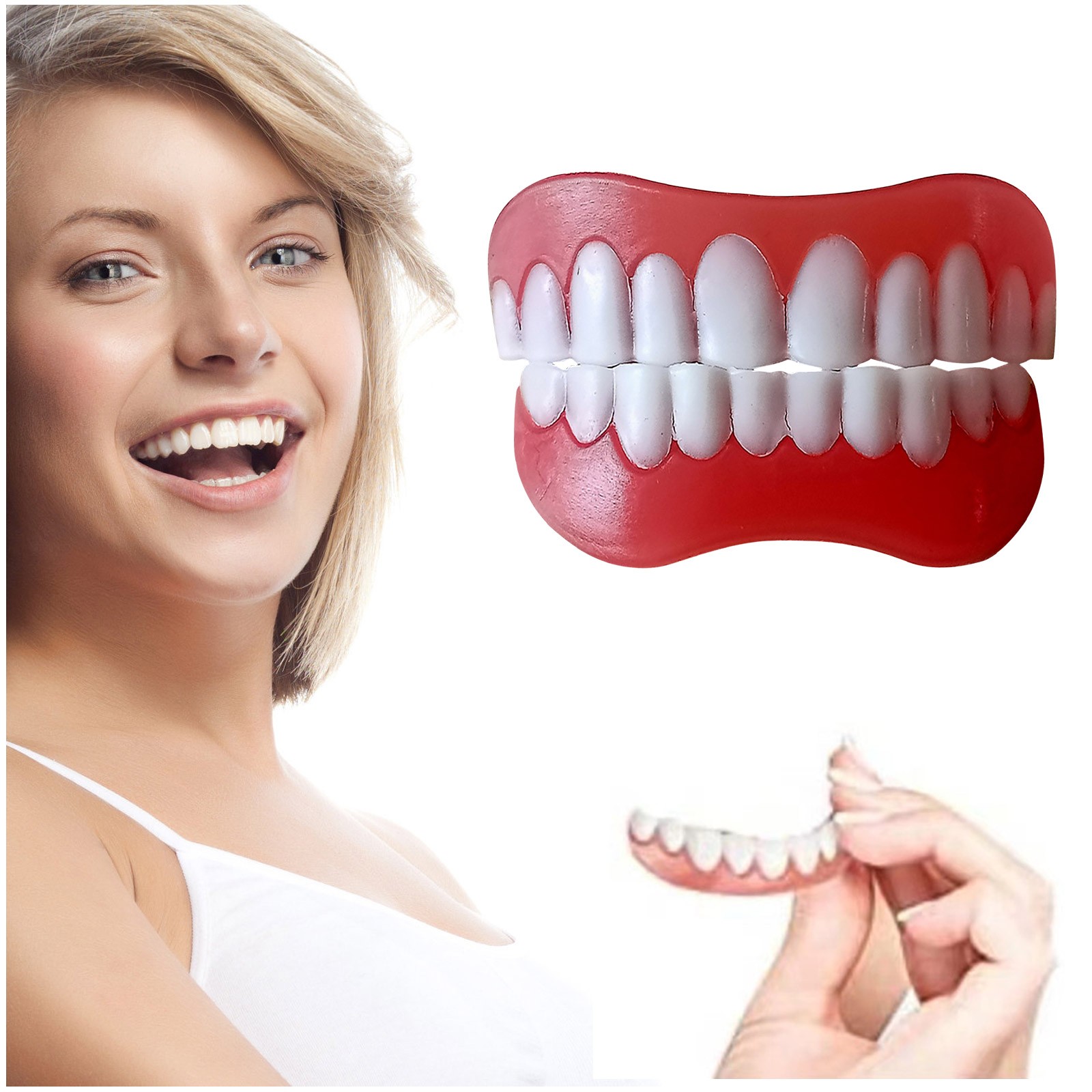 Dentures Artificial Dentures Artificial Dentures Cosmetic Teeth Covering Artificial Dentures False Teeth Veneers Dentures Tooth